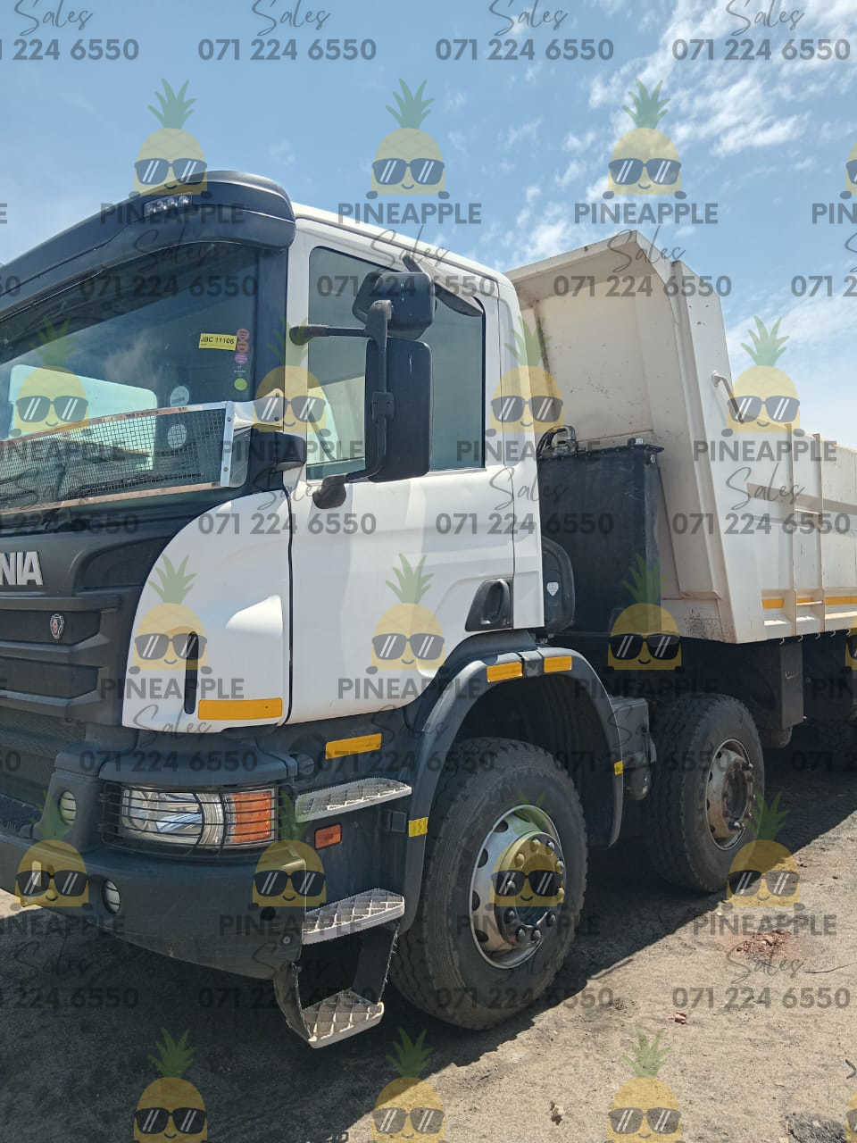 2019 Scania P410 Twinsteer 18m³ Tipper
